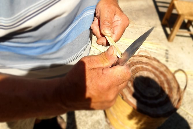 Build a typical Sardinian basket with your hands - Starting Point and Pickup in Dolianova