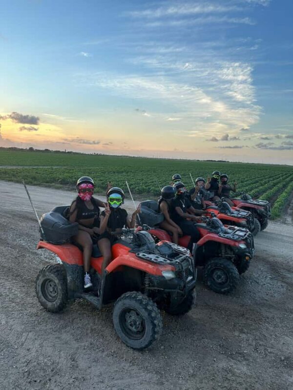 By Brother's Park: 1Hr ATV Ride, Park Entry, Pizza & Drink - Discover the Excitement of the 1-Hour ATV Ride at Brothers Park
