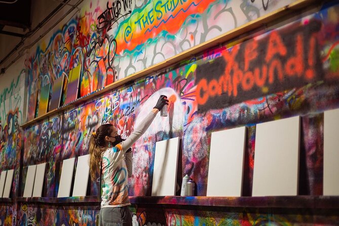 BYOB Spray Paint 'n' Sip at Studio W.I.P. Chicago - Discover the Chicago Studio W.I.P. Location