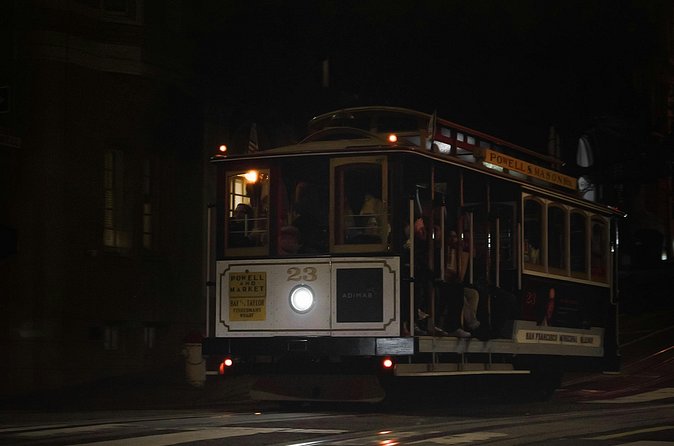 Cable Car NIGHT Ride with Audio Tour in San Francisco - Visiting North Beach, the Italian Quarter