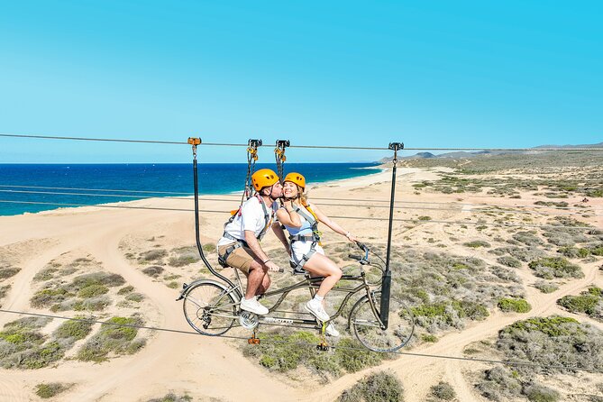 Cabo Adventure Combo: Beach UTV & Sky Bike Ride - Scenic Stop at Playa Migrino and Whale Watching in Winter