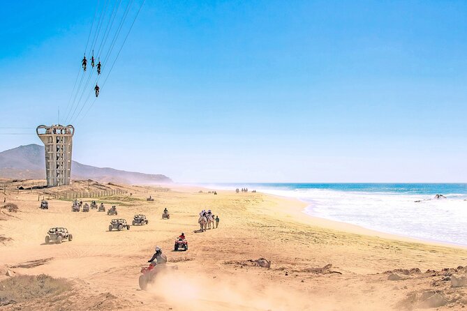 Cabo Adventure Combo: Beach UTV & Sky Bike Ride - Cabo Adventure Combo: Sky High Fun and Baja Trails