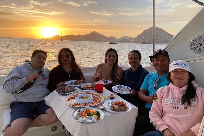 Cabo Arch Sunset Private Yacht Tour plus Dinner and Drinks - Scenic Highlights: Cabo Arch and Lovers Beach