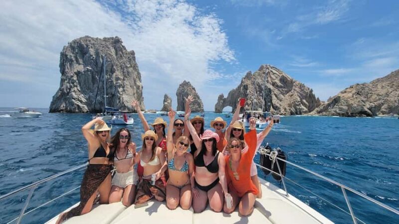 Cabo: Arch, Whales, Snorkel Tour - Food & Drinks 1-20 people - Discover Cabos Iconic Arch, Whales, and Snorkeling in a Private Yacht Adventure