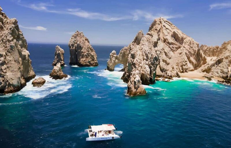 Cabo Catamaran Cruise  Arch, Snorkeling, Open Bar & Snacks - The Highlights of the 2-Hour Snorkeling Experience