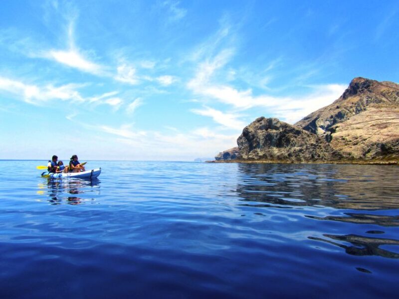 Cabo de Gata: Natural Park Kayaking and Snorkel Excursion - Snorkeling in Clear Waters with Marine Life