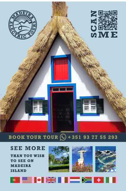 Cabo Girão, Seixal, Porto Moniz & more  Full Day + PickUp - The Eco-Friendly Vehicles and Small Group Advantage