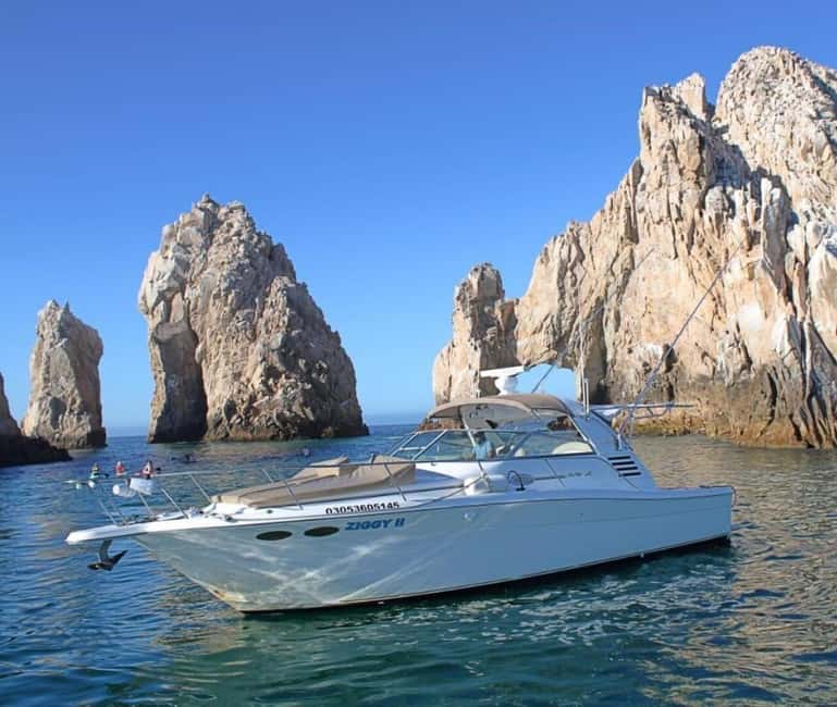 Cabo Private 36ft Yacht  Scenic Cruise & Relaxation - Relaxation on Sun Decks with Stunning Coastal Views