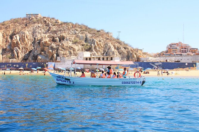 Cabo San Lucas Arc Group Tour in Glass Bottom Boat - Observing Marine Life and Rock Formations