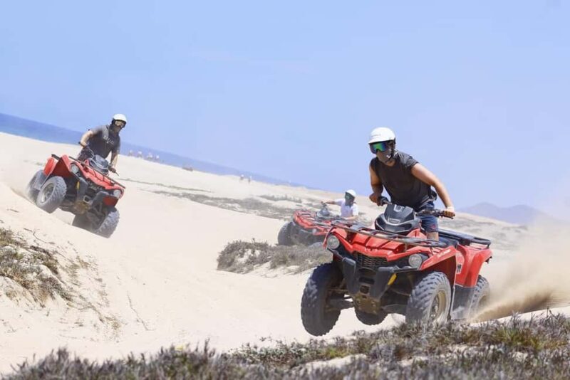 Cabo San Lucas: Beach & Desert ATV Tour with Tequila Tasting - Safety Measures and Equipment Provided