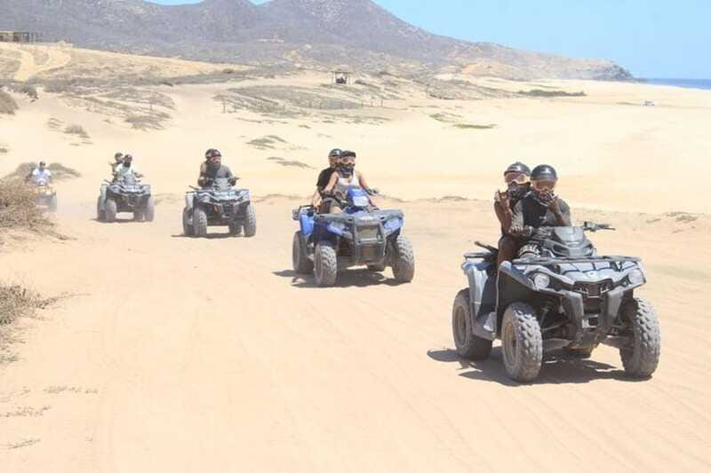Cabo San Lucas: Beginners Migrino Beach & Desert ATV Tour - Relaxing on Migrino Beach after an Action-Packed Ride