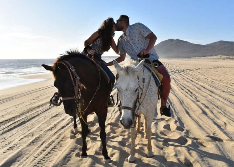 Cabo San Lucas: Intimate Sunset Horseback Ride and Dinner - Beachside Dinner Featuring Fajitas and Drinks