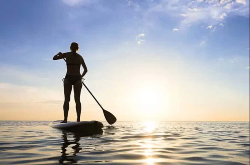Cabo San Lucas: Paddle Boarding Tour to the Arch at Sunrise - Paddle Boarding Towards the Iconic Cabo Arch