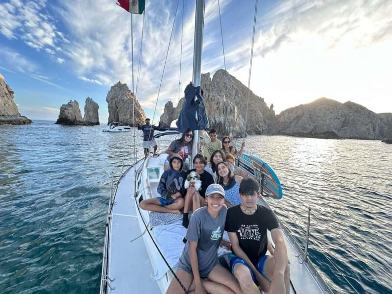 Cabo San Lucas: Private Sailing Tour with Open Bar - Snorkeling in Cabo’s Most Beautiful Bays