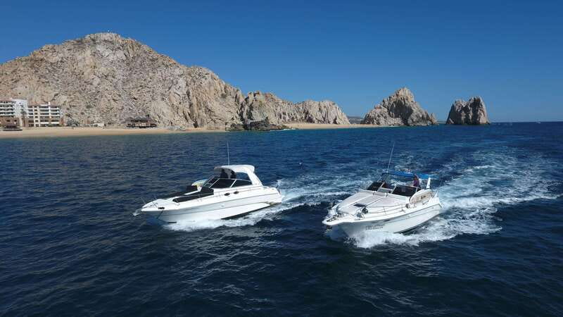 Cabo San Lucas Private Yacht Cruise with Open Bar - A Luxurious 3-Hour Private Yacht Adventure in Cabo San Lucas
