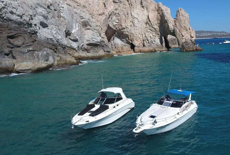 Cabo San Lucas Private Yacht Cruise with Open Bar - Cruising in Style on the Sea Ray 330 Express Cruiser