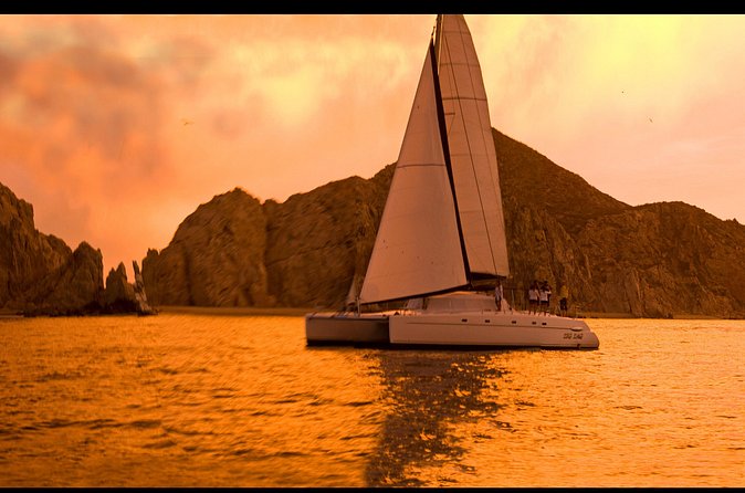 Cabo San Lucas Sunset Catamaran Cruise with Open Bar - The Sunset Experience Over the Pacific Ocean