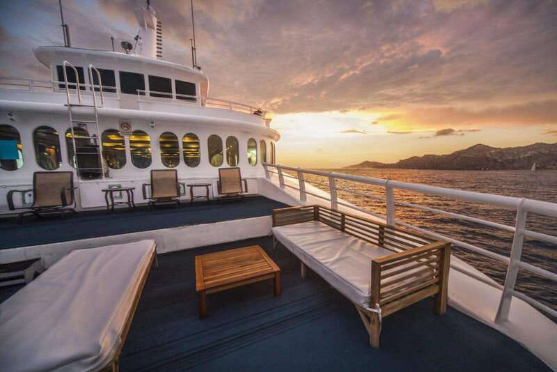 Cabo San Lucas: Sunset Premier Dinner & Show Cruise - Scenic Views of Lands End and Médano Bay