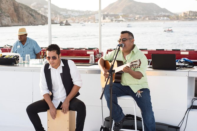 Cabo Sunset Dinner Cruise with Live Music & Open Bar on Cabo Wave - Authentic Mexican Cuisine on the Water