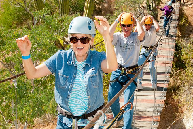 Cabo Zip-line and Rappelling Adventure - Refreshing Breaks and Post-Adventure Relaxation