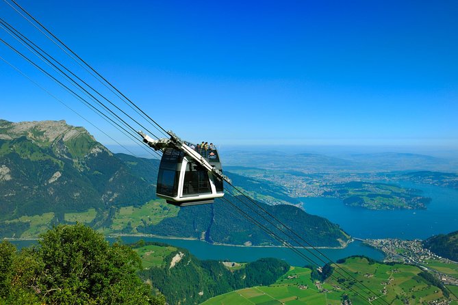 CabriO World's first Open Top Cable Car Ticket to Mt Stanserhorn - The Historic Funicular to Mt. Stanserhorn