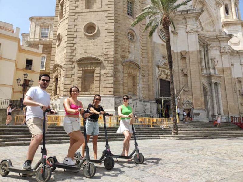Cadiz: 1.45H Guided Segway/eScooters/EBikes for Big Groups - Safety, Comfort, and Accessibility