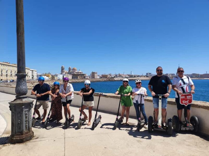 Cadiz: 1.45H Guided Segway/eScooters/EBikes for Big Groups - Practical Tips and Considerations