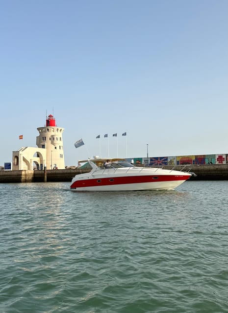 Cadiz: Sunset Experience on Private Yacht (6 pax) - Approaching La Pepa Bridge in Style