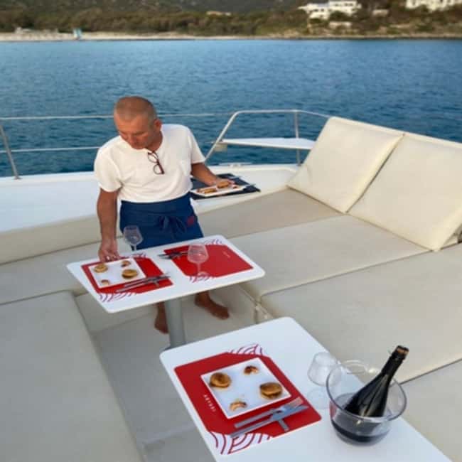 Cagliari: An exclusive day on a catamaran with a chef on board - Discover Sardinia in Style on a Private Catamaran with a Chef