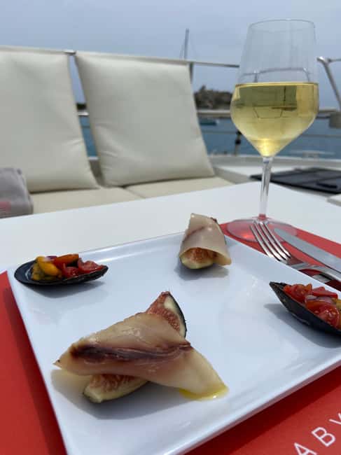 Cagliari: An exclusive day on a catamaran with a chef on board - Explore the Elegant Pax Abyssi Catamaran