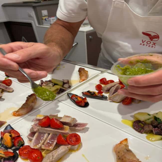Cagliari: An exclusive day on a catamaran with a chef on board - Gourmet Sardinian Cuisine Prepared on Board