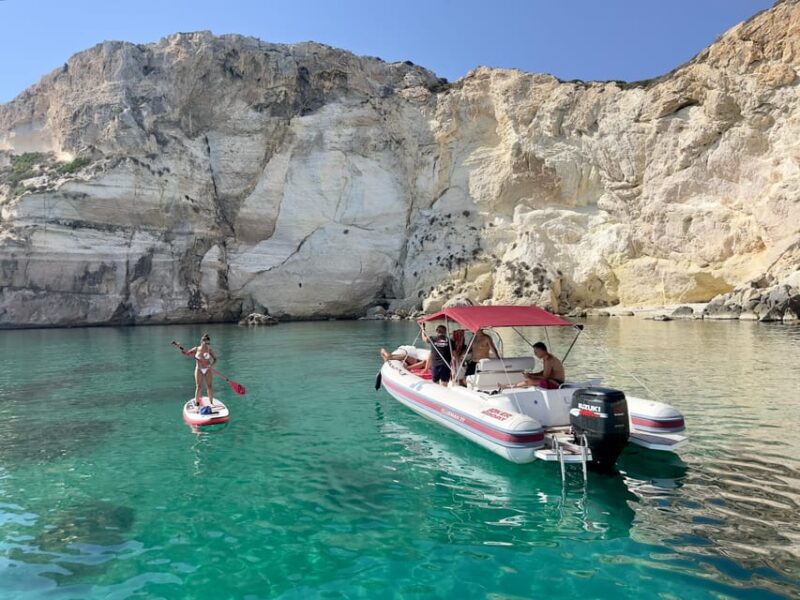 Cagliari: Boat Tour snorkeling della Sella con con aperitivo - The Comfortable Boat and Equipment
