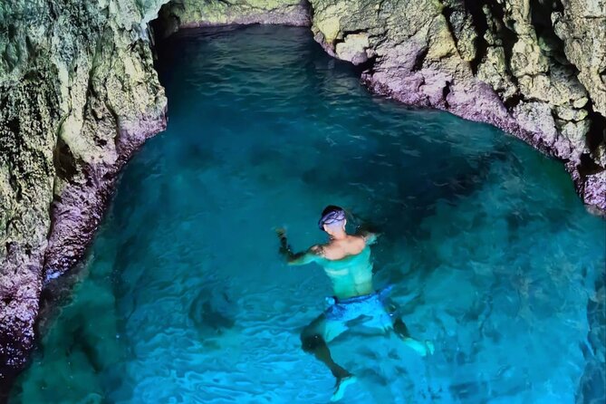 Cagliari: Boat tour with swim stops, Snorkeling & Prosecco - Starting Point at Calata dei Trinitari