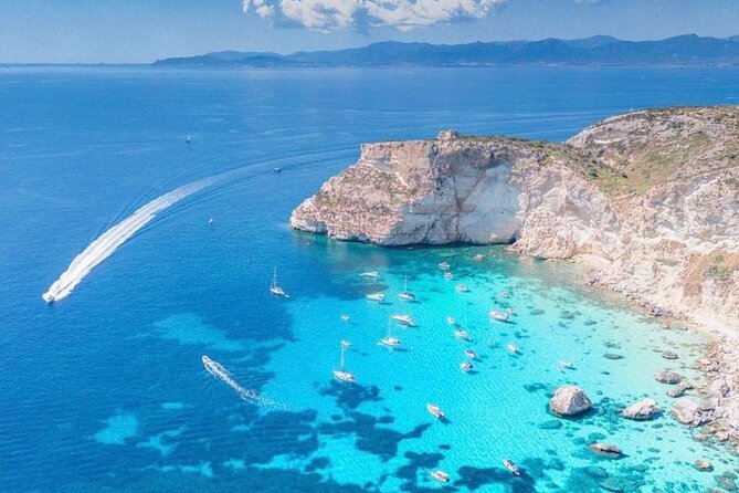 Cagliari Gulf Boat tour : 5 stops, snorkeling & local aperitif - Setting out on a Scenic Voyage from Cagliaris Pier