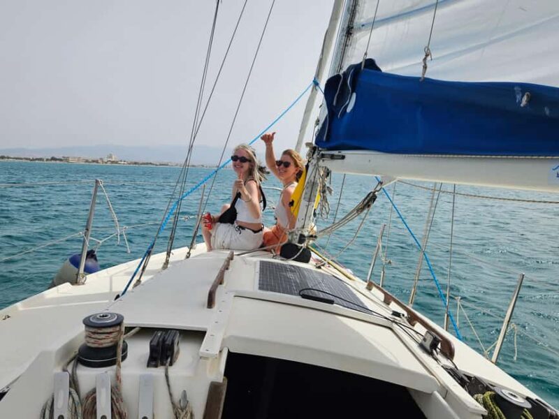 Cagliari gulf boat tour, sailing, snorkeling and drink. - Poetto Beach and Post-Trip Relaxation