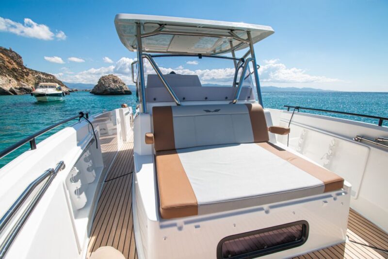 Cagliari: Luxury Motorboat Tour with 3 Swim Stops & Wine - Secluded Swim Stops at Cala Fighera, Calamosca, and Swimming Pools