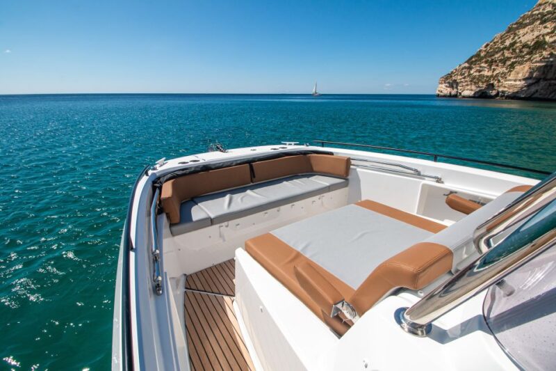 Cagliari: Luxury Motorboat Tour with 3 Swim Stops & Wine - Practical Details: Meeting, Timing, and Group Size
