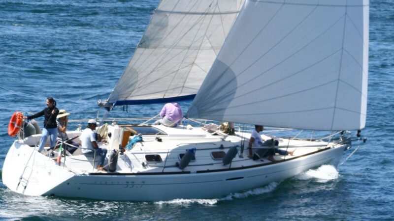 Cagliari: Sailing tour to Devil's Saddle aboard Merak - The Sailing Vessel: Merak