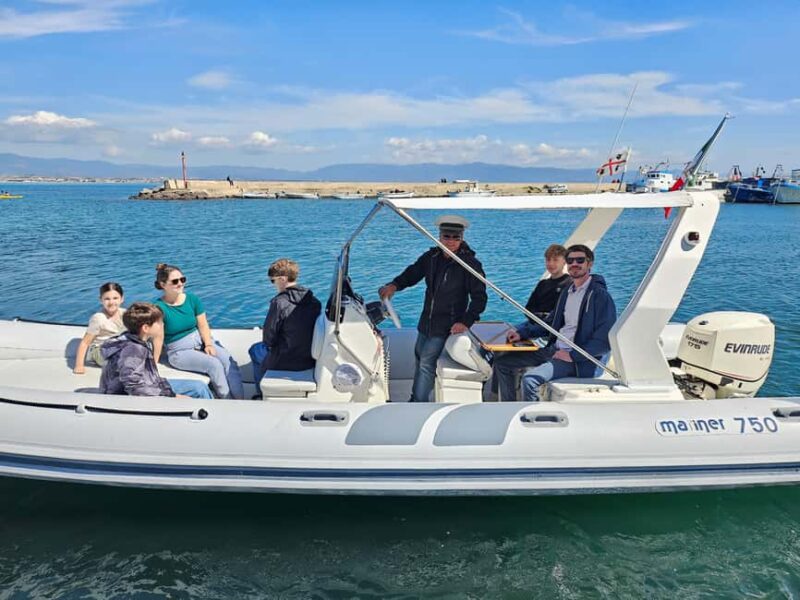 Cagliari: Sella del Diavolo Boat Magic Tour Drinks & Snacks - Swimming Spots and Marine Life Encounters