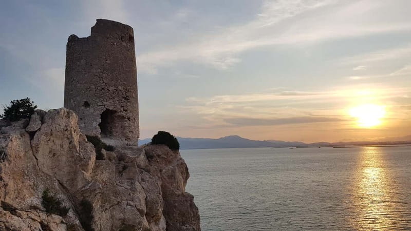 Cagliari sunset tour with aperitif - Lighthouse Capo S.Elia - Experience the Scenic Sunset at Capo S. Elia