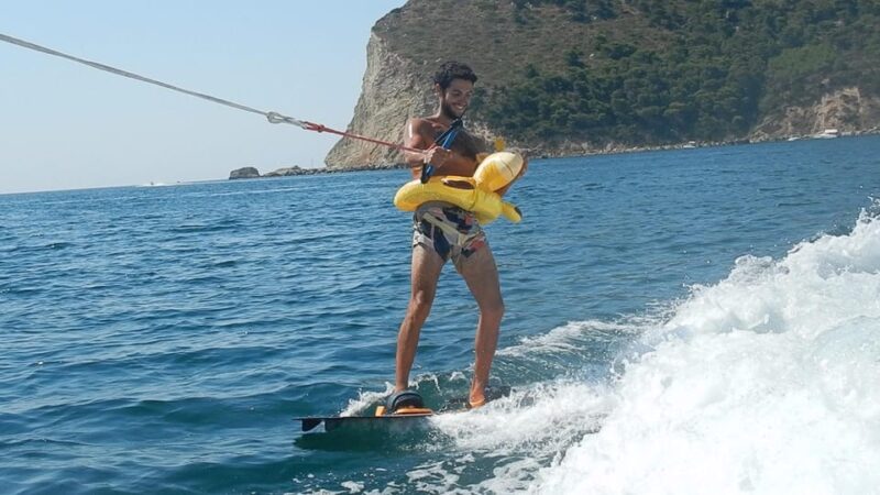Cagliari: Wakeboarding and Tubing in the Angel's gulf! - The Experience: Wakeboarding with Beginner-Friendly Equipment