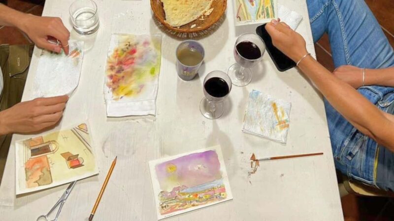 Cagliari: Watercolor Painting Workshop with Aperitif - The Historic Center Walk: Discovering Cagliari’s Charm