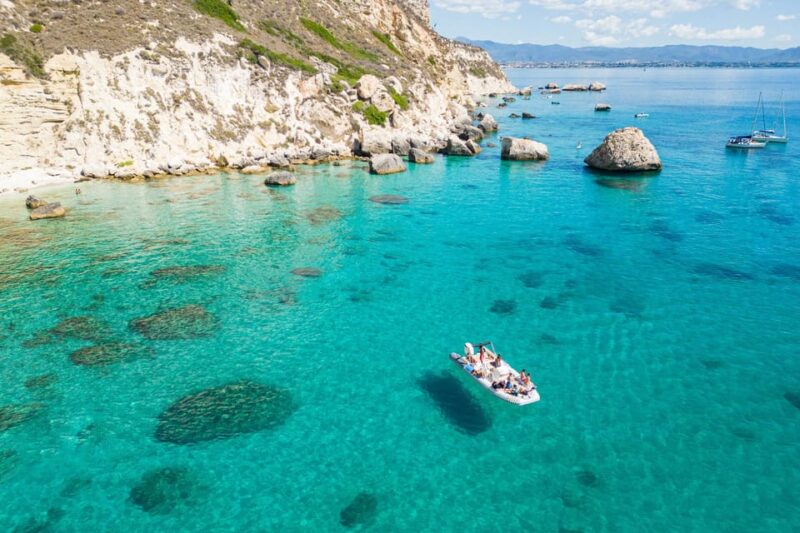 Cagliari: Zodiac Boat Tour, 3-4 SwimStops, Wine & Snorkeling - The Experience of Sun and Sea with a Touch of Local Wine