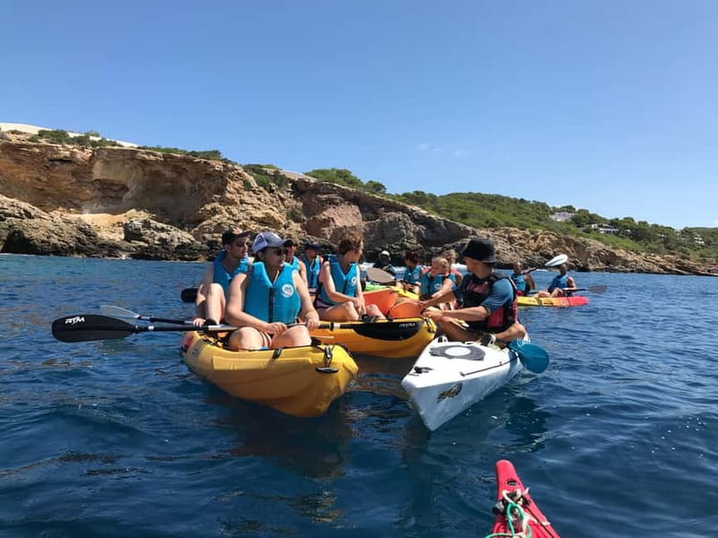 Cala Codolar: Sea & Caves Kayaking Tour with Snorkeling - Snorkeling Over Vibrant Marine Life