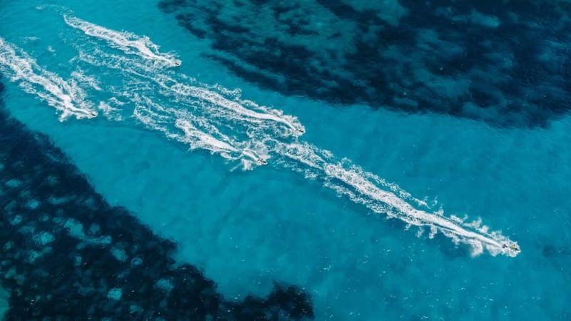 Cala d'Or | Jet Ski Tour 1 hour along southeast coast. - The Power of the SEADOO GTX 130 Jet Skis