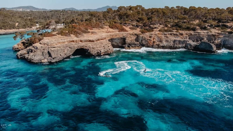 Cala d'Or | Jet Ski Tour 30 min along southeast coast. - Exploring Mallorca’s Southeast Coast from the Sea