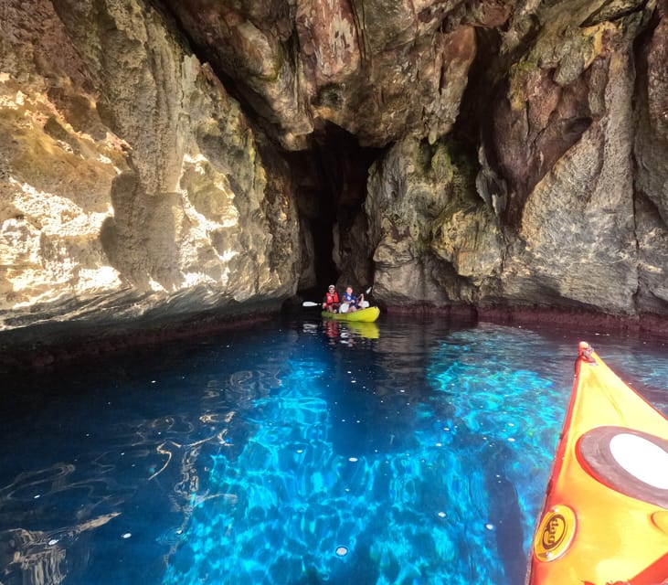 Cala en Porter: Menorca Caves Kayaking Tour & GoPro Photos - Key Points