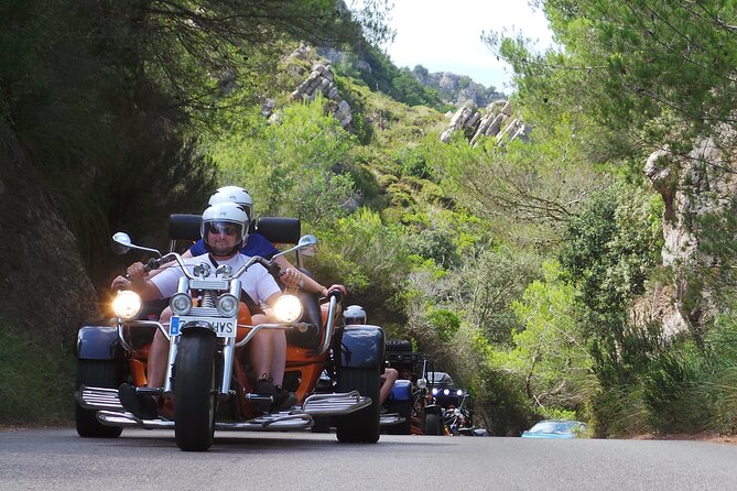 Cala Millor Trike Tour !!! Driving licence class B sufficient !!! - Flexibility and Cancellation Policy