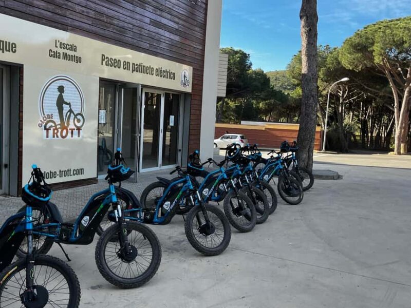 Cala Montgó, L'Escala: Guided tour on an all-terrain electric scooter - Exploring the Landscape on All-Terrain Electric Scooters