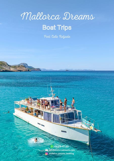 Cala Ratjada: Afternoon Boat Trips with drinks and snacks - Key Points